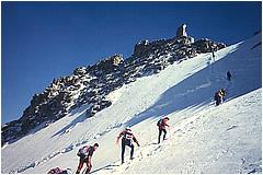 Kort f�r toppen af Grand Paradiso