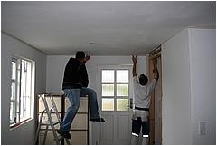Ebbe hj�lper med skyggelisterne